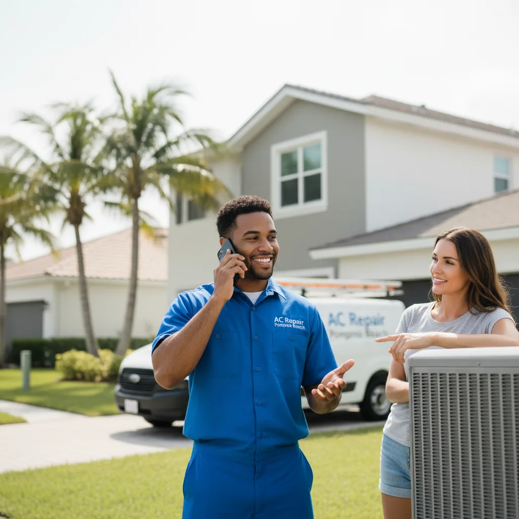 AC Repair Pompano Beach customer support in Crockett